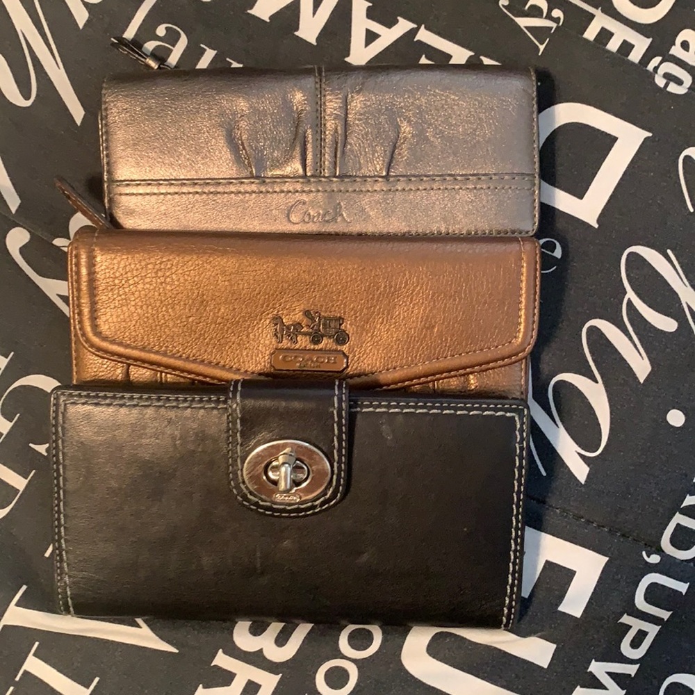 Coach wallets/ Dooney & Bourke bundle